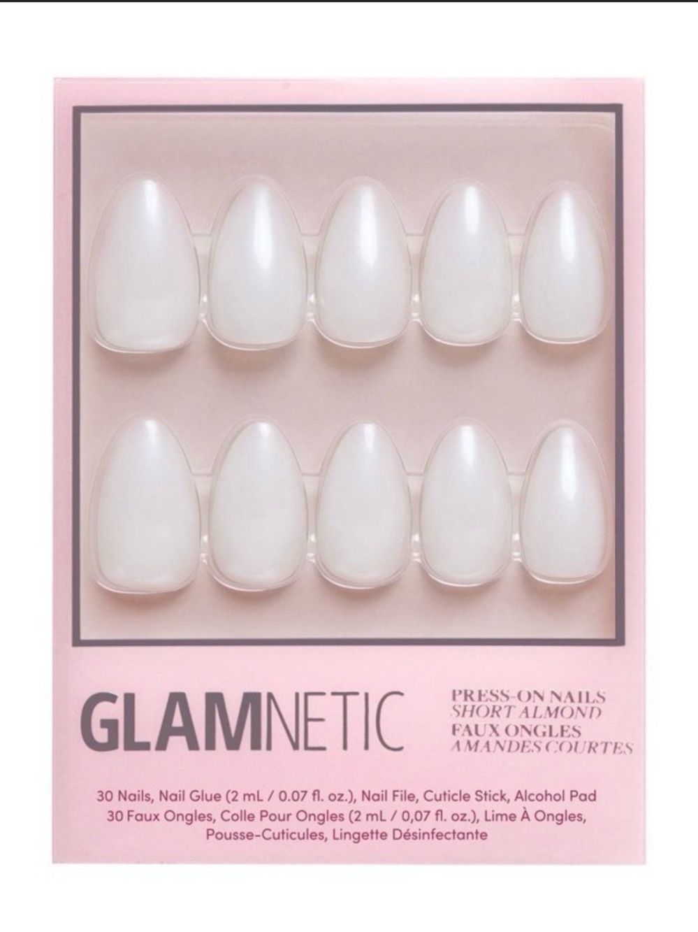 NIB Glamnetic Press-On Nail Bundle: Hailey, Ma Damn & Gold Digger